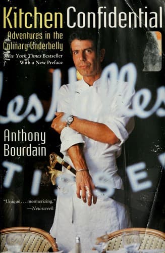 Cover of Kitchen Confidential: Adventures in the Culinary Underbelly by Anthony Bourdain