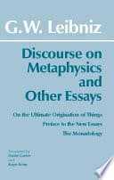 Cover of Discourse on Metaphysics and Other Essays by Gottfried Wilhelm Freiherr von Leibniz