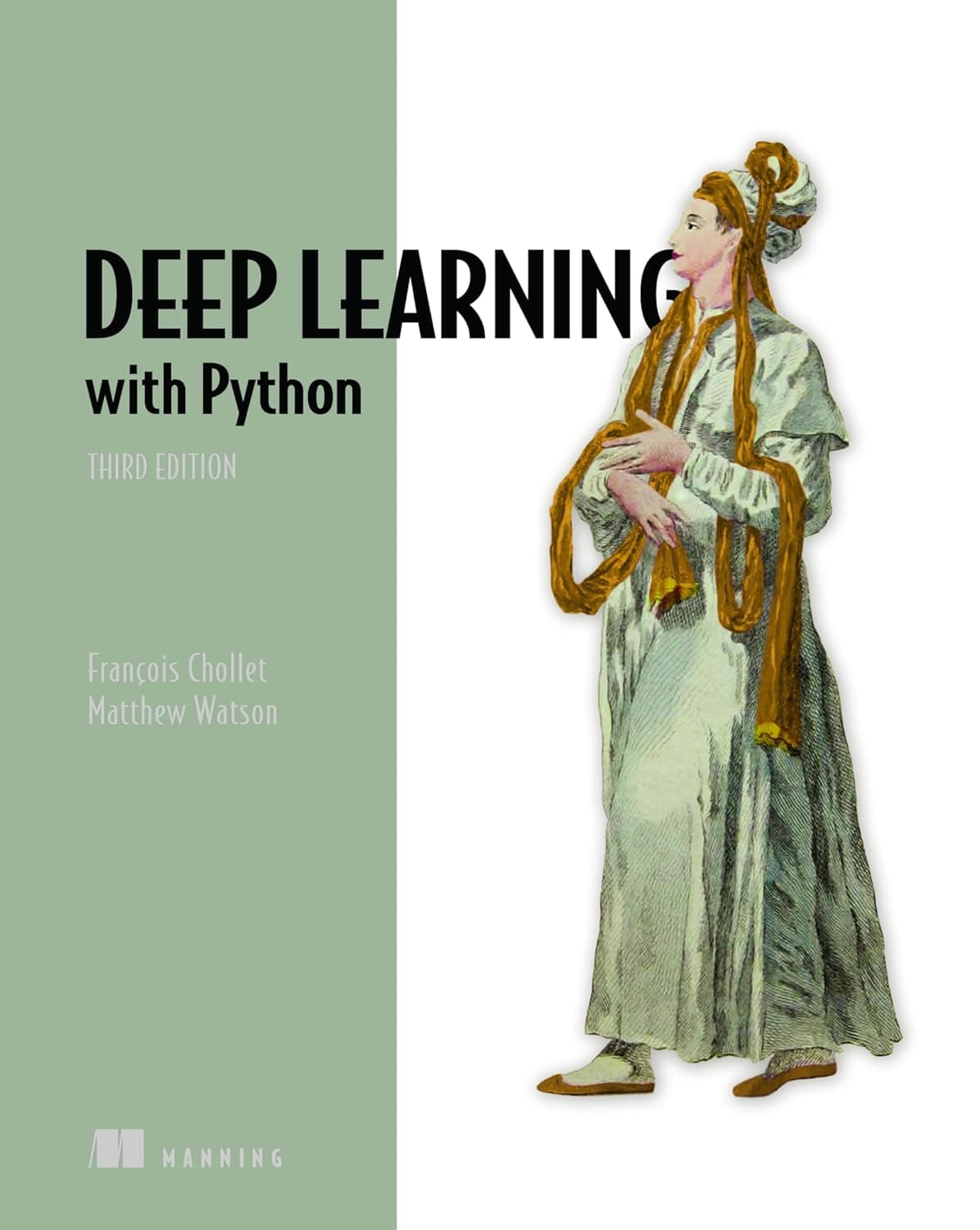 Cover of Deep Learning with Python by François Chollet