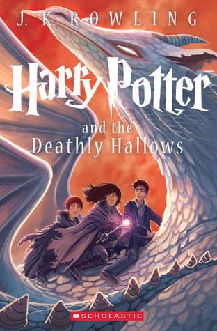 Cover of Harry Potter and the Deathly Hallows by J.K. Rowling