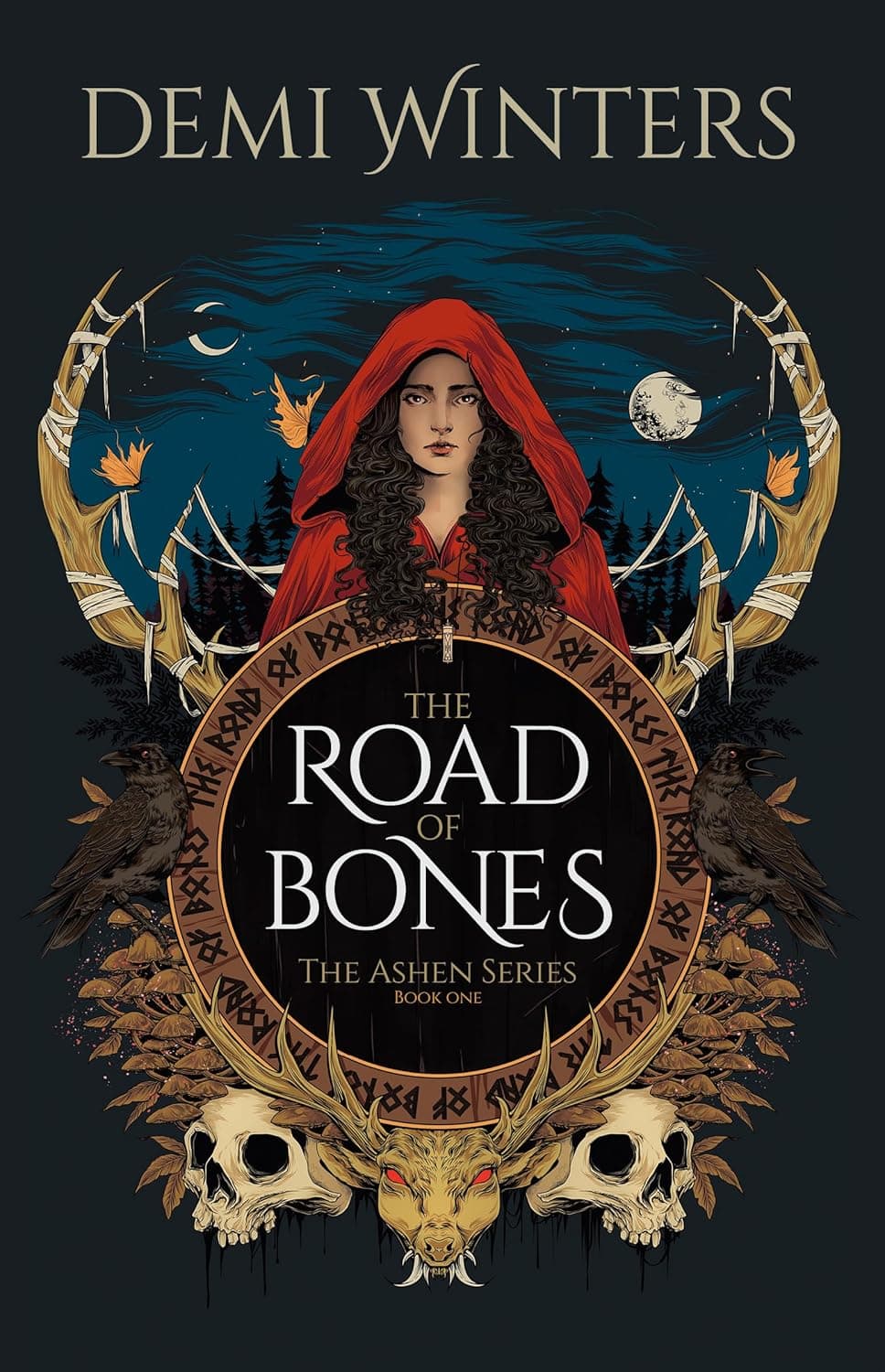 Cover of The Road of Bones: The Ashen Series, Book One by Demi Winters