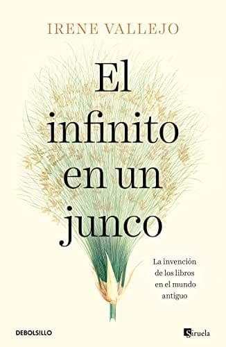 Cover of El infinito en un junco: La invención de los libros en el mundo antiguo by Irene Vallejo