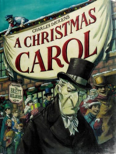 Cover of Charles Dickens' A Christmas Carol by Charles Dickens