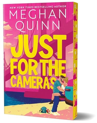 Cover of Just for the Cameras by Meghan Quinn