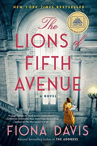 Cover of The Lions of Fifth Avenue by Fiona Davis