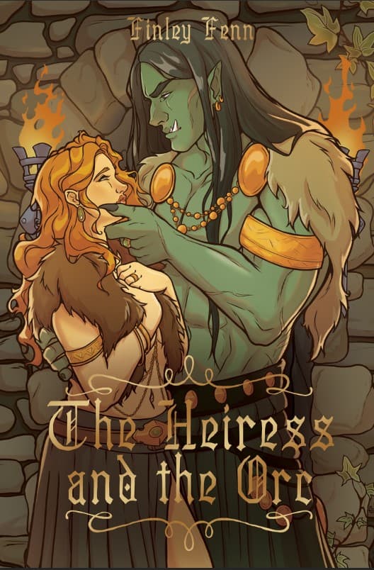 Cover of The Heiress and the Orc by Finley Fenn