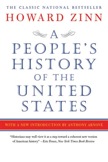 Cover of A People's History of the United States by Howard Zinn