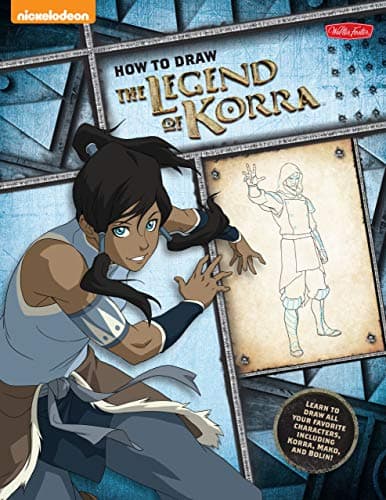 Cover of How to Draw the Legend of Korra: Step-By-Step Illustrations by Walter Foster Creative Team