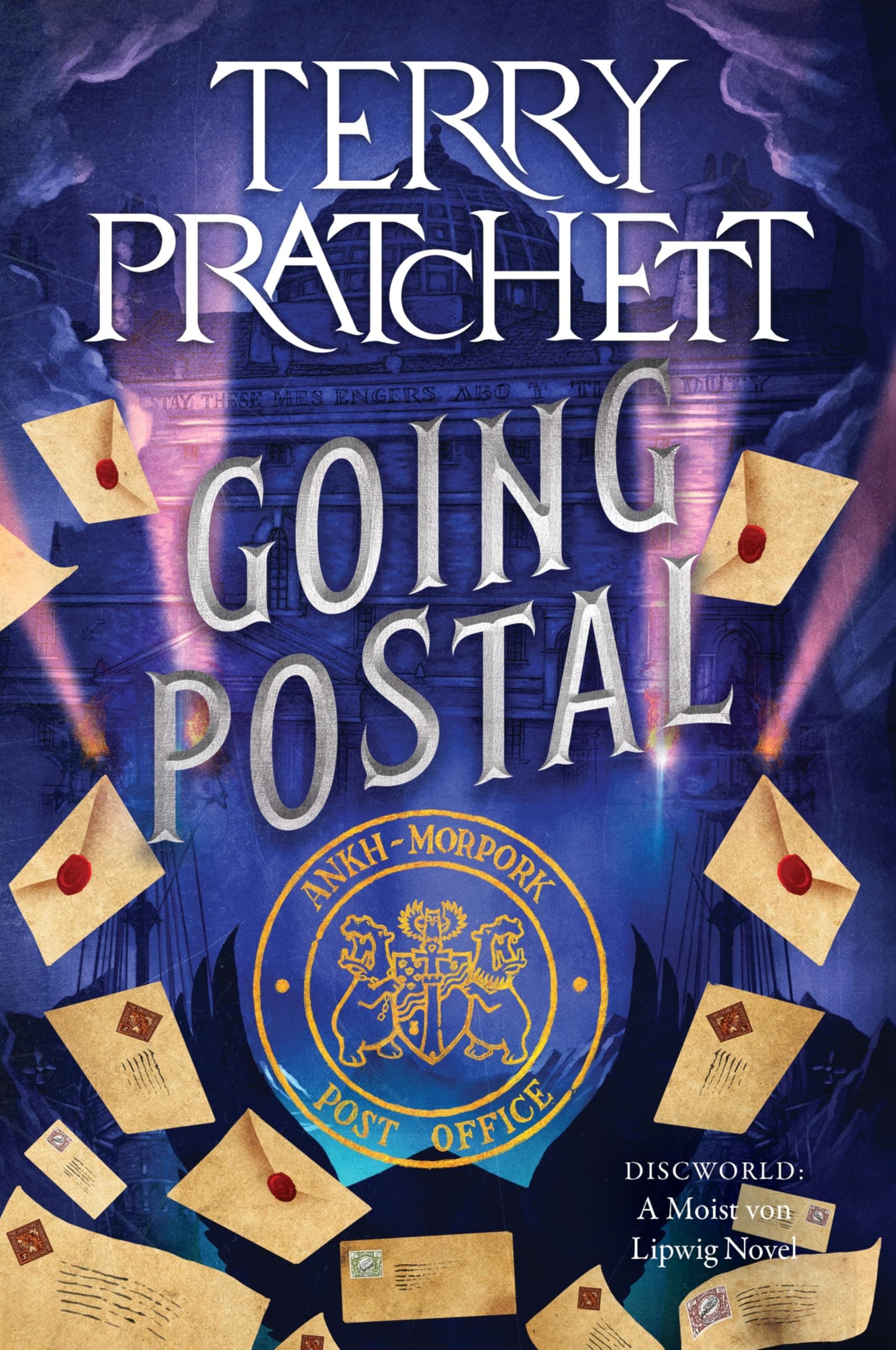 Cover of Going Postal by Terry Pratchett