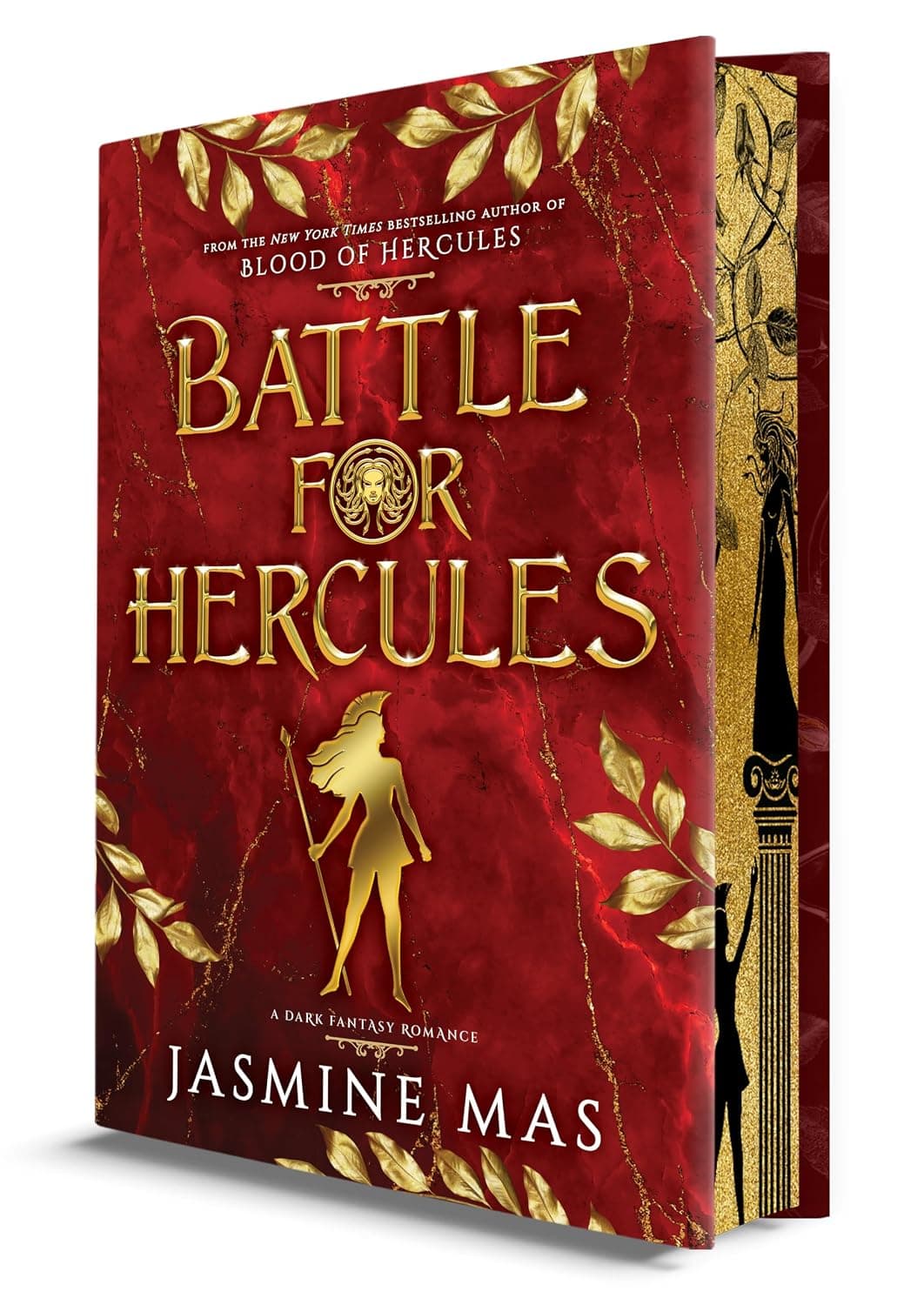 Cover of Battle for Hercules (Deluxe Limited Edition): the highly anticipated third instalment in the dark romantasy TikTok sensation that began with BLOOD OF HERCULES (Villains of Lore, 3) by Jasmine Mas