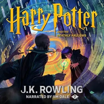 Cover of Harry Potter and the Deathly Hallows by J.K. Rowling