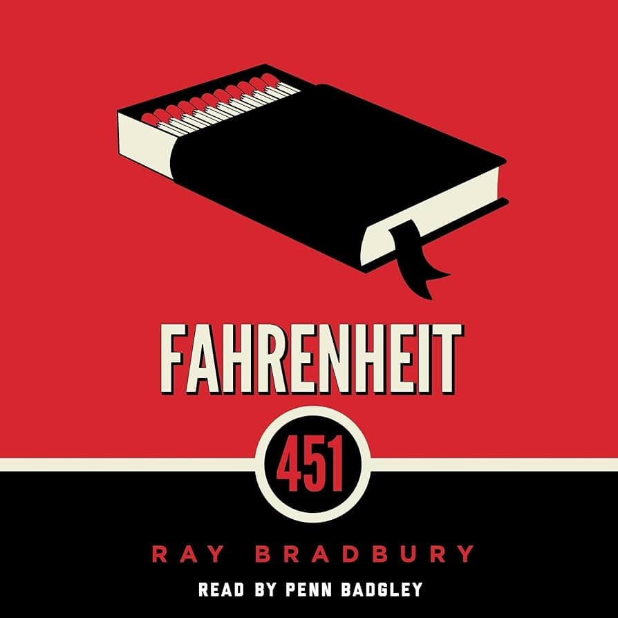 Cover of Fahrenheit 451 by Ray Bradbury
