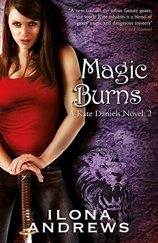 Cover of Magic Burns by Ilona Andrews