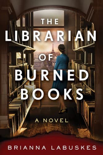 Cover of The Librarian of Burned Books by Brianna Labuskes