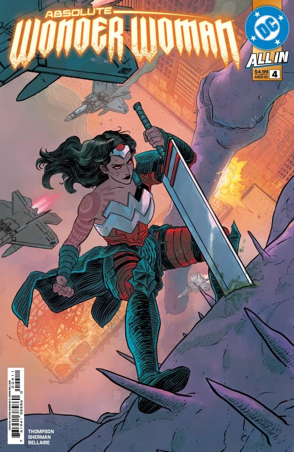 Cover of Absolute Wonder Woman #4 by Kelly Thompson