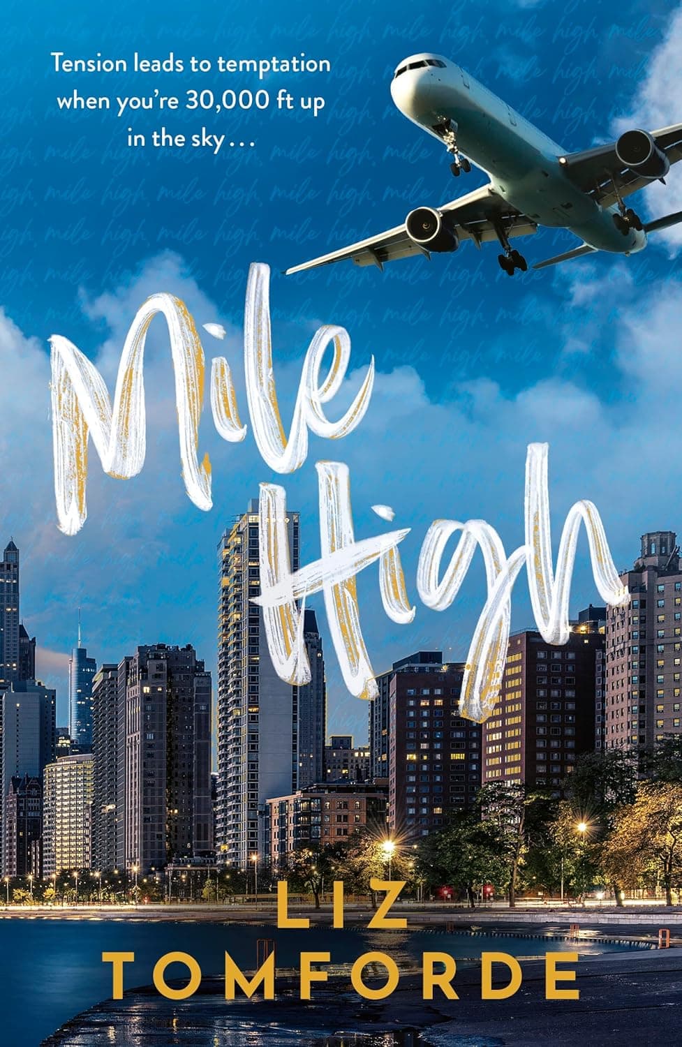 Cover of Mile High The Unputdownable First Book in TikTok Sensation, the Windy City Series, Featuring an Ice Hockey Enemies-To-lovers Sports Romance by Liz Tomforde