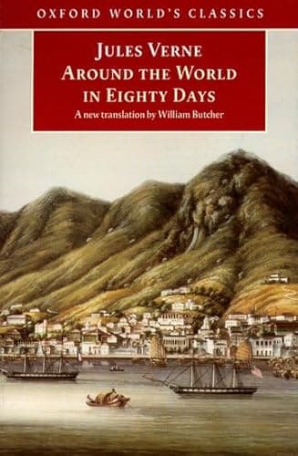 Cover of Around the World in Eighty Days by Jules Verne