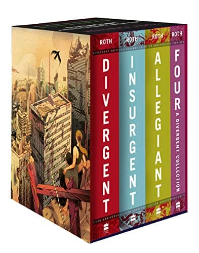 Cover of Divergent Series Four-Book Collection Box Set by Veronica Roth
