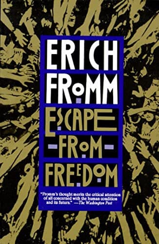 Cover of Escape from Freedom by Erich Fromm