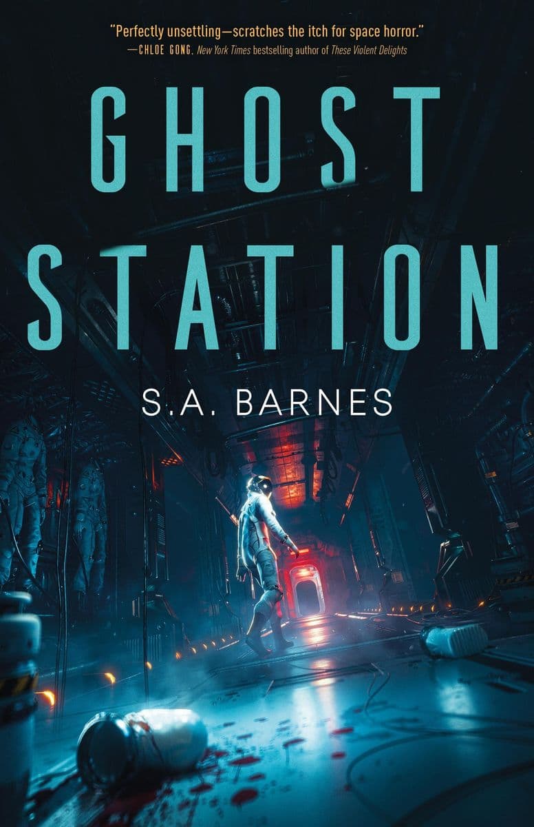 Cover of Ghost Station by S.A. Barnes