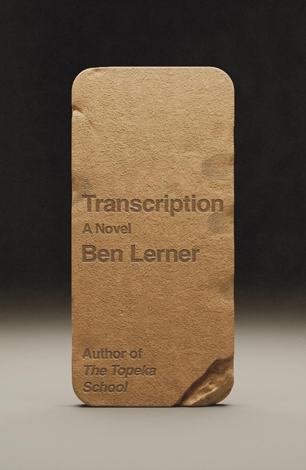 Cover of Transcription by Ben Lerner