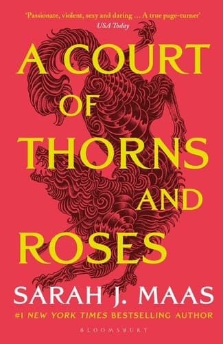 Cover of A Court of Thorns and Roses by Sarah J. Maas