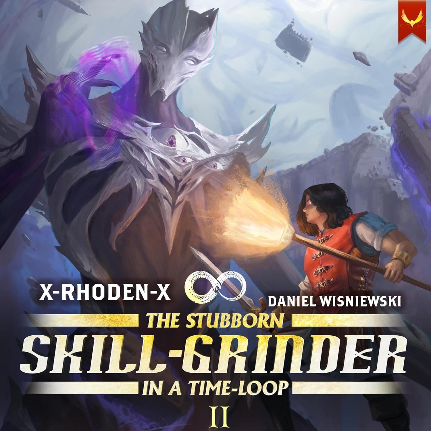 Cover of The Stubborn Skill-Grinder In a Time Loop 2 by X-RHODEN-X