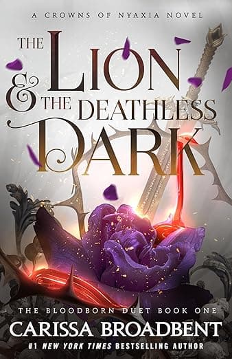 Cover of The Lion & the Deathless Dark by Carissa Broadbent