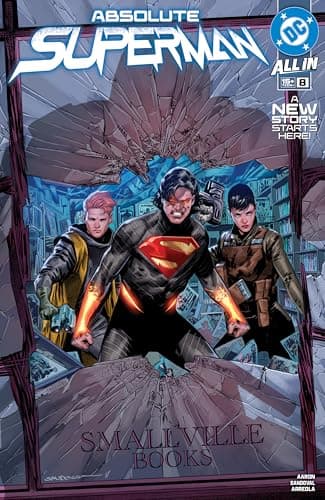 Cover of Absolute Superman #8 by Jason Aaron