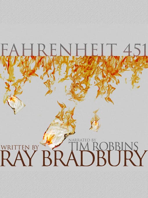 Cover of Fahrenheit 451 by Ray Bradbury