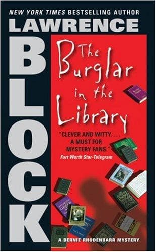 Cover of The Burglar in the Library by Lawrence Block