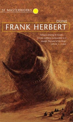 Cover of Dune by Frank Herbert