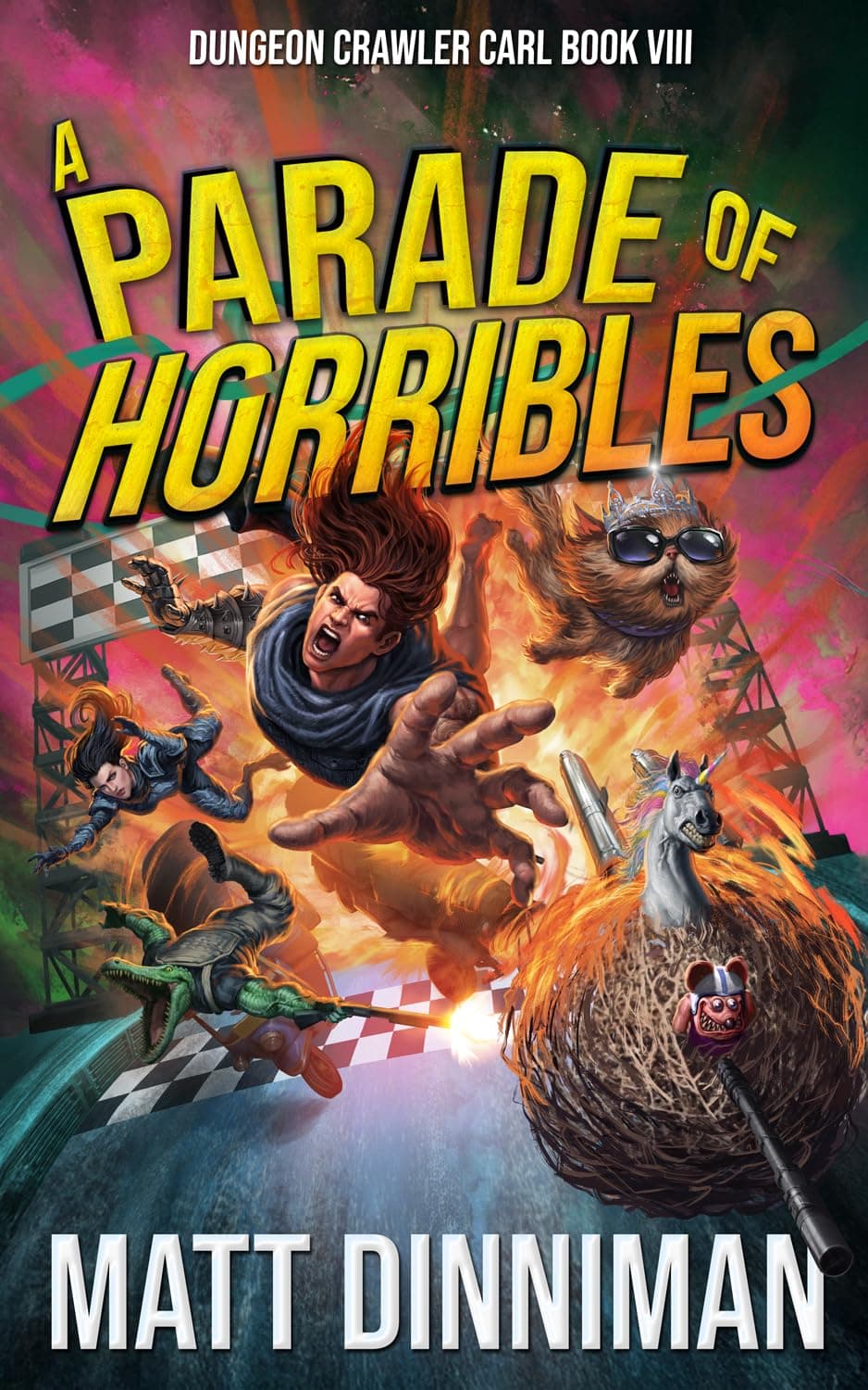 Cover of A Parade of Horribles by Matt Dinniman