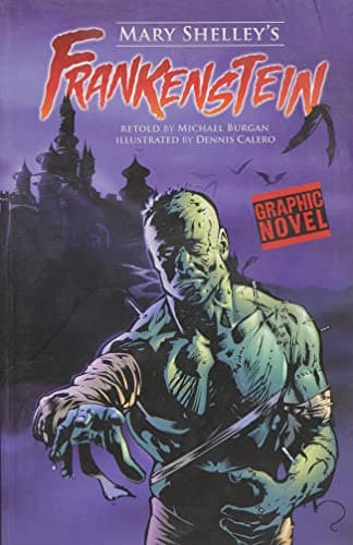 Cover of Frankenstein by Michael Burgan