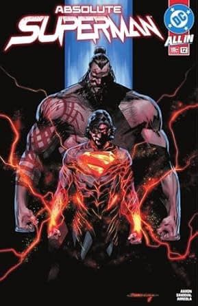 Cover of Absolute Superman #12 by Jason Aaron