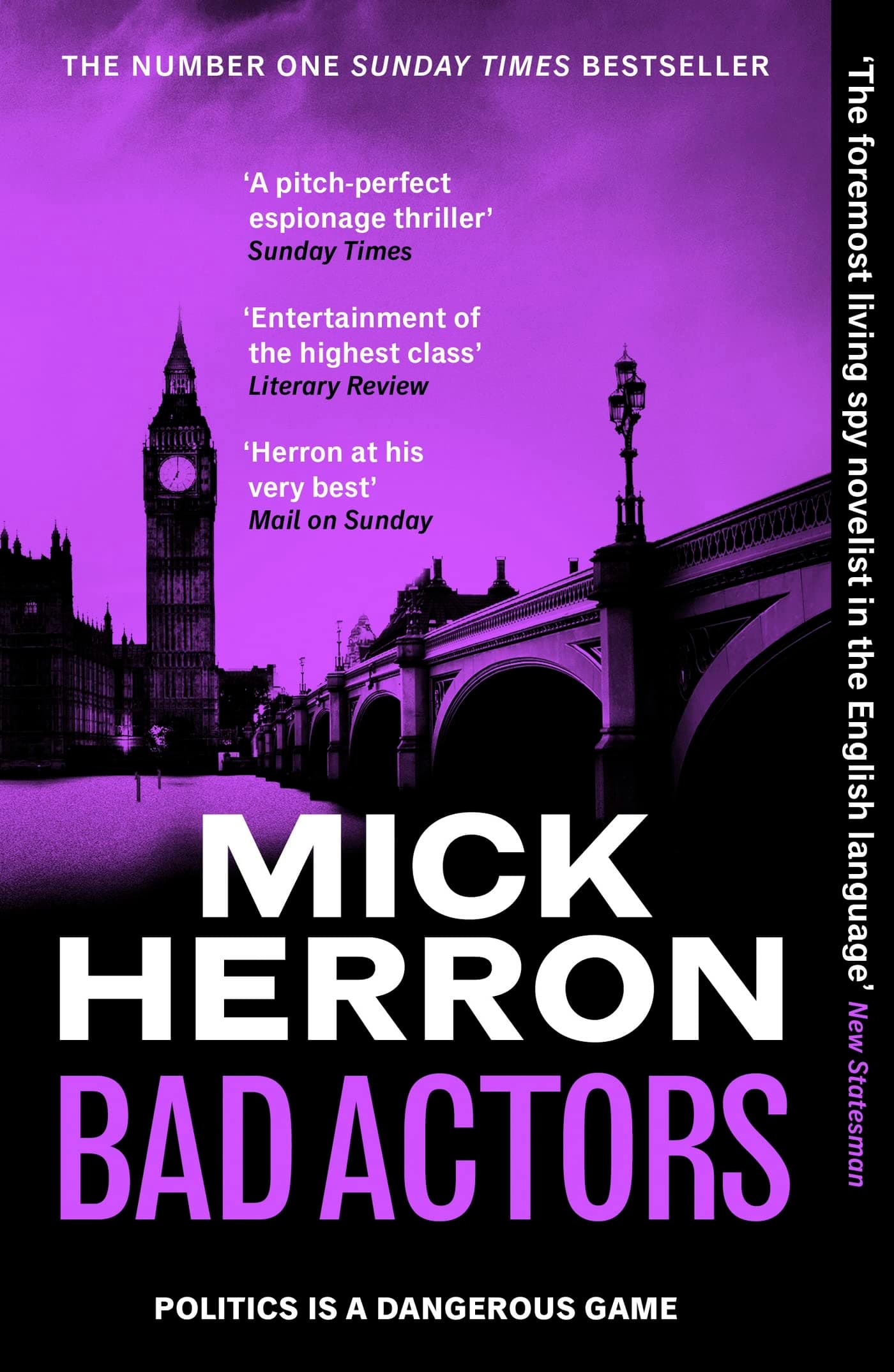 Cover of Bad Actors by Mick Herron