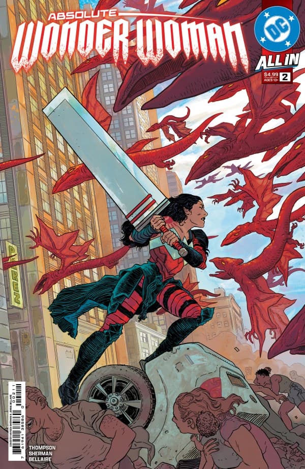 Cover of Absolute Wonder Woman #2 by Kelly Thompson