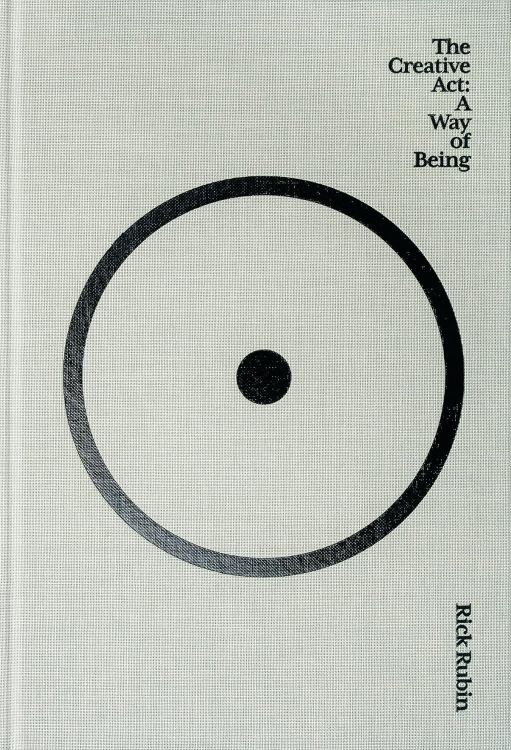 Cover of The Creative Act: A Way of Being by Rick Rubin