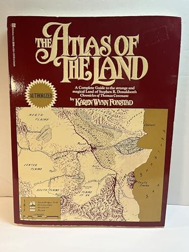 Cover of The atlas of the land by Karen Wynn Fonstad