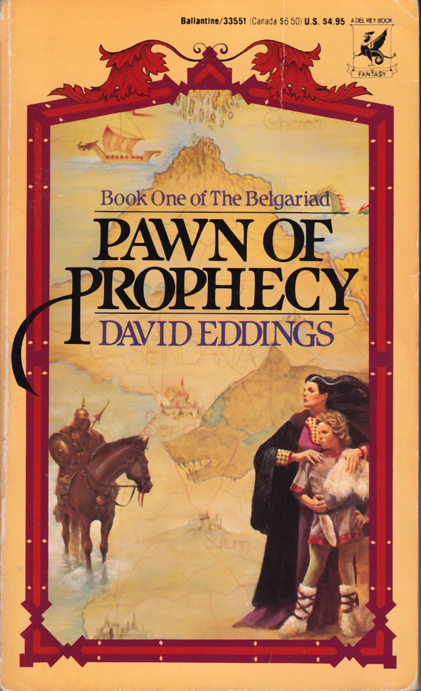 Cover of Pawn of Prophecy by David Eddings