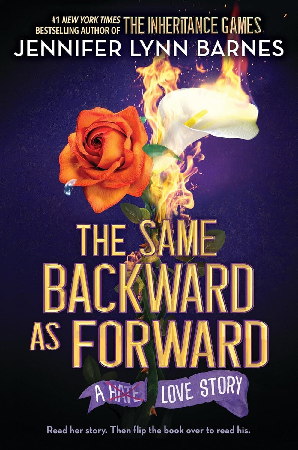Cover of The Same Backward as Forward by Jennifer Lynn Barnes