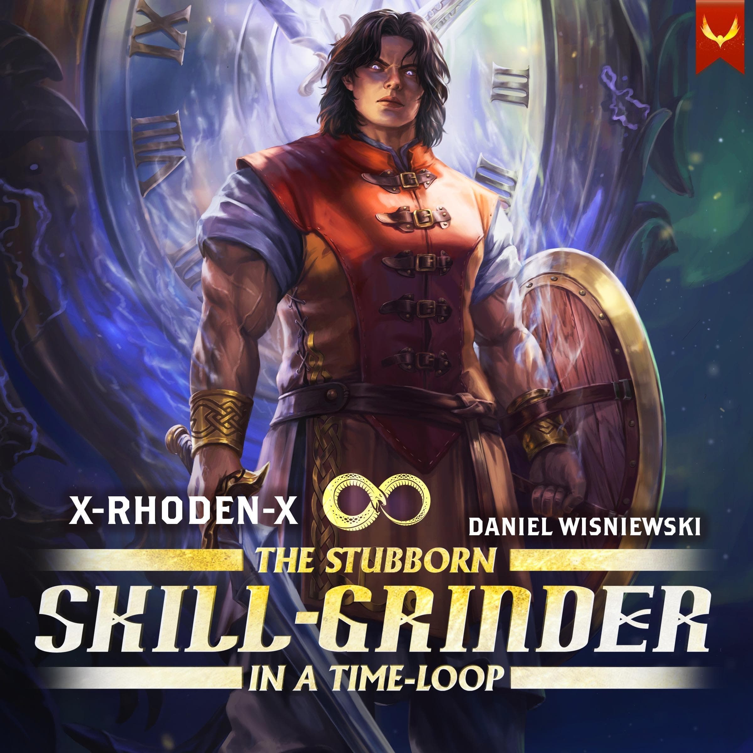 Cover of The Stubborn Skill-Grinder in a Time Loop by X-RHODEN-X