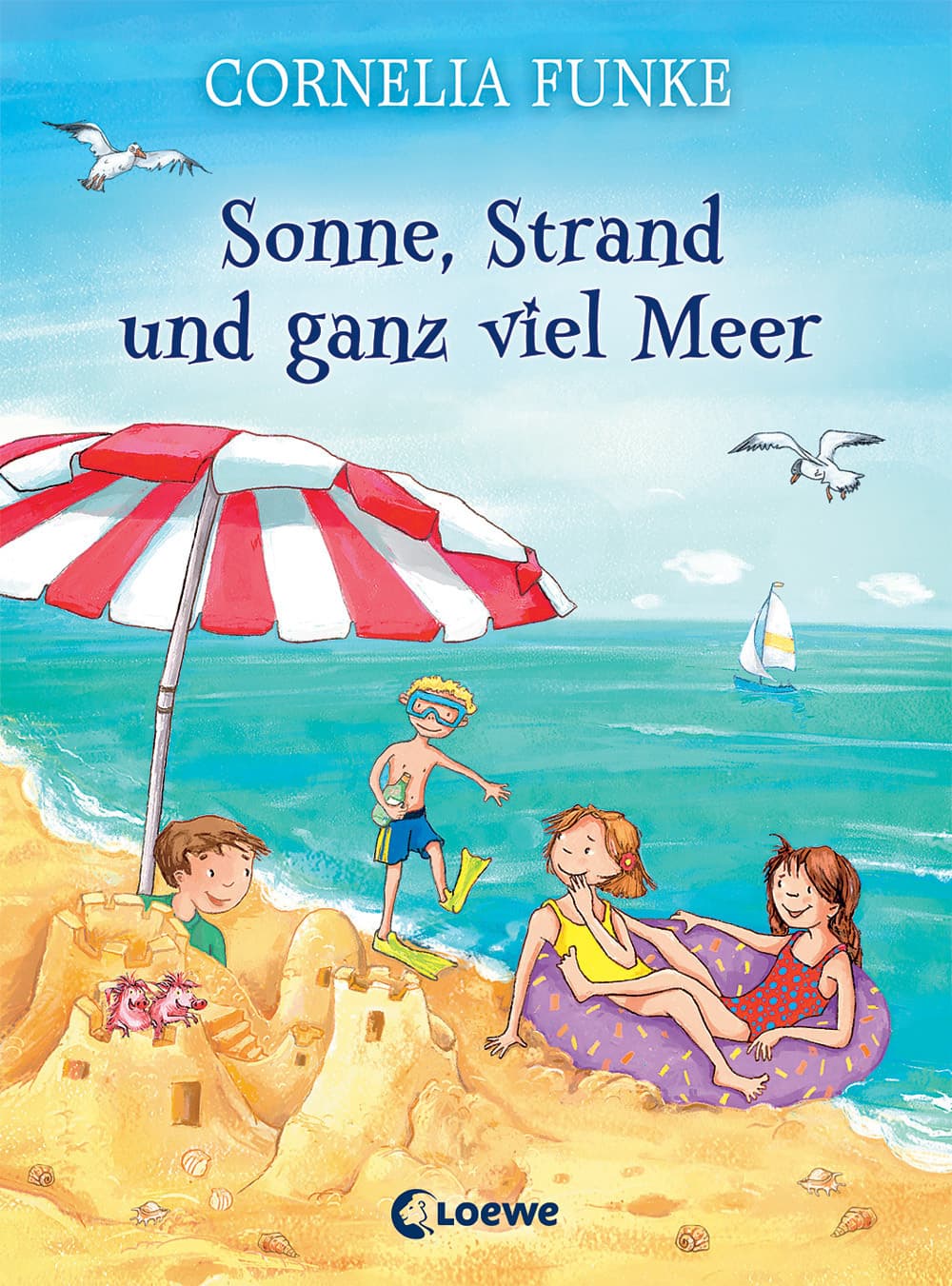 Cover of Sonne, Strand und ganz viel Meer by Cornelia Funke