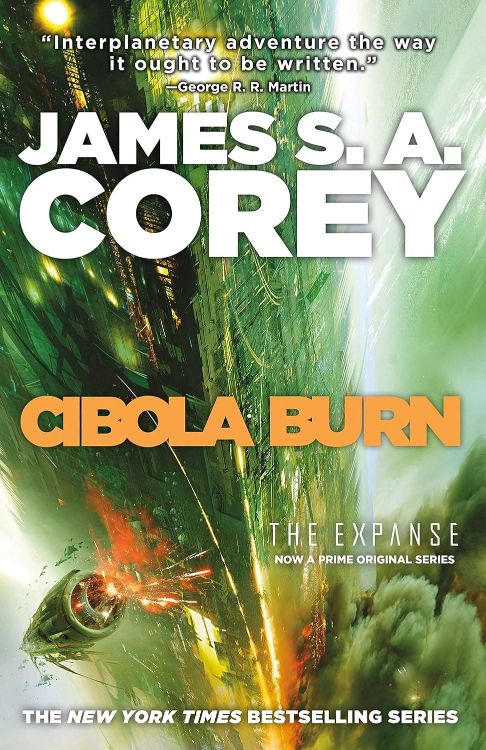 Cover of Cibola Burn by James S. A. Corey