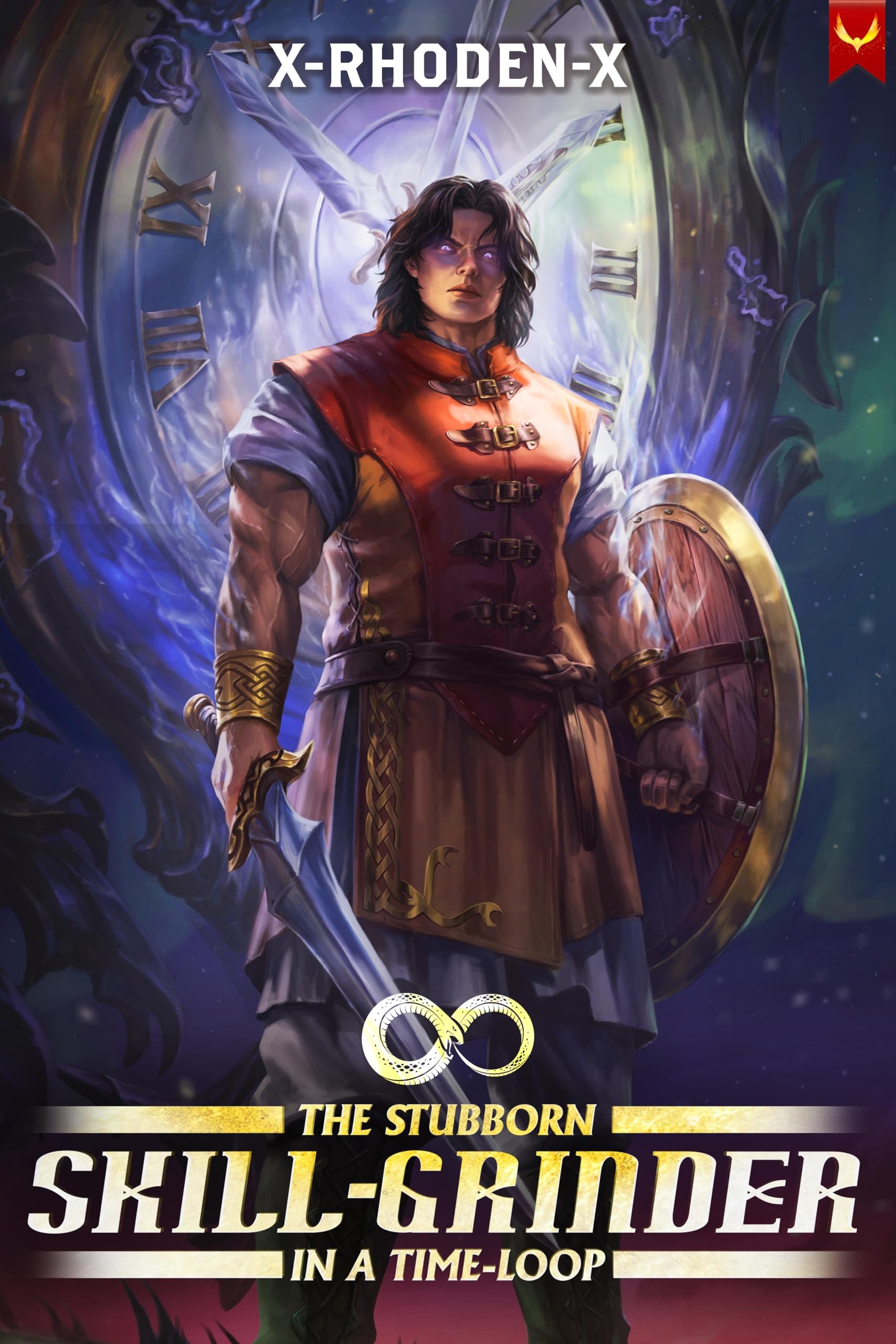 Cover of The Stubborn Skill-Grinder In a Time Loop by X-RHODEN-X
