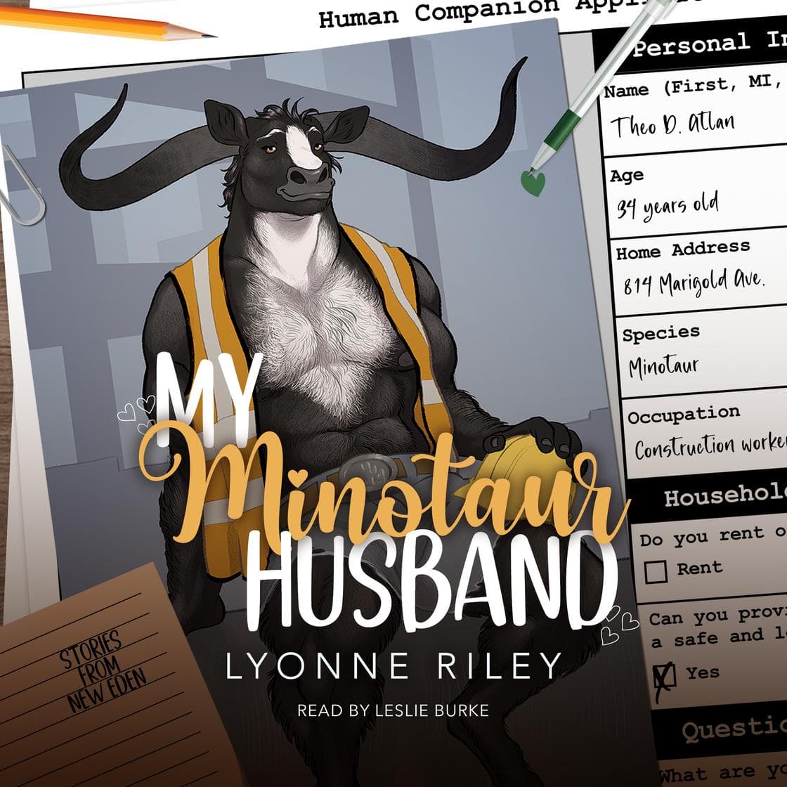 Cover of My Minotaur Husband by Lyonne Riley