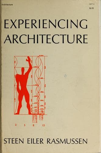 Cover of Experiencing Architecture by Steen Eiler Rasmussen