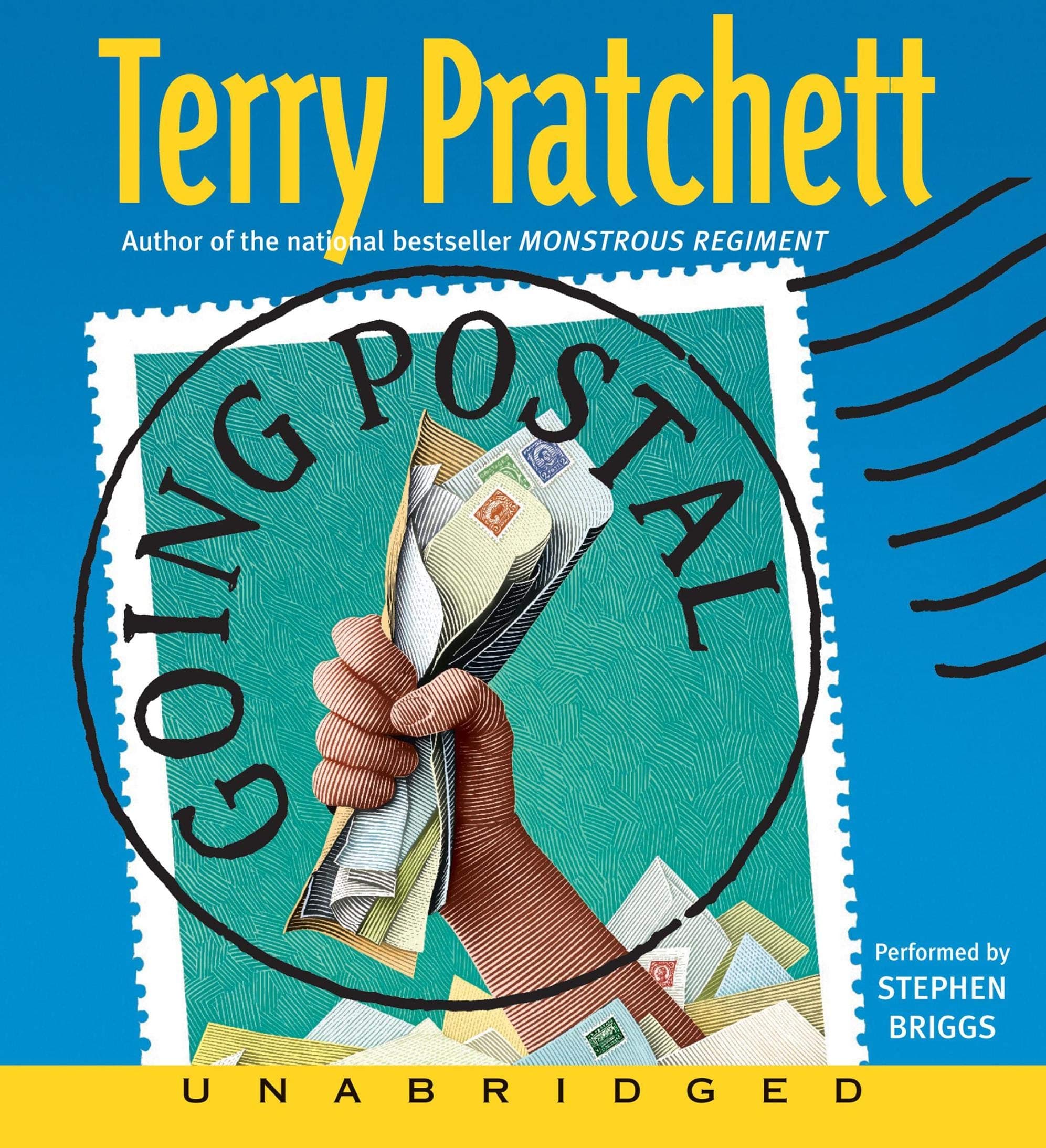 Cover of Going Postal by Terry Pratchett