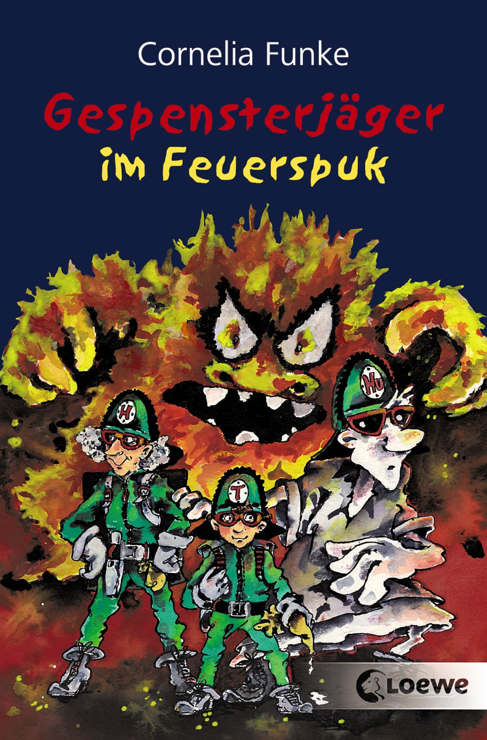 Cover of Gespensterjäger im Feuerspuk by Cornelia Funke