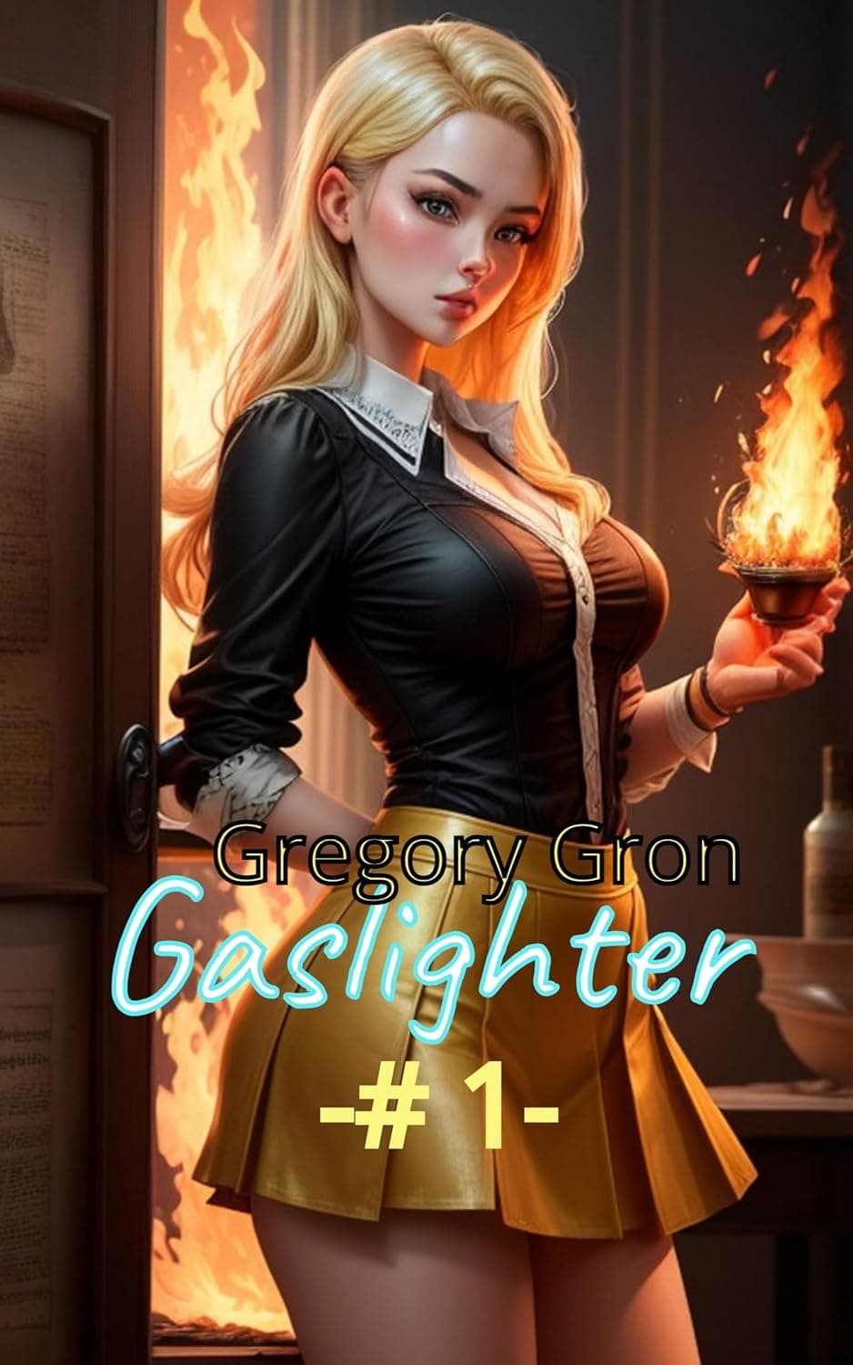 Cover of The Gaslighter: Book 1 by Gregory Gron